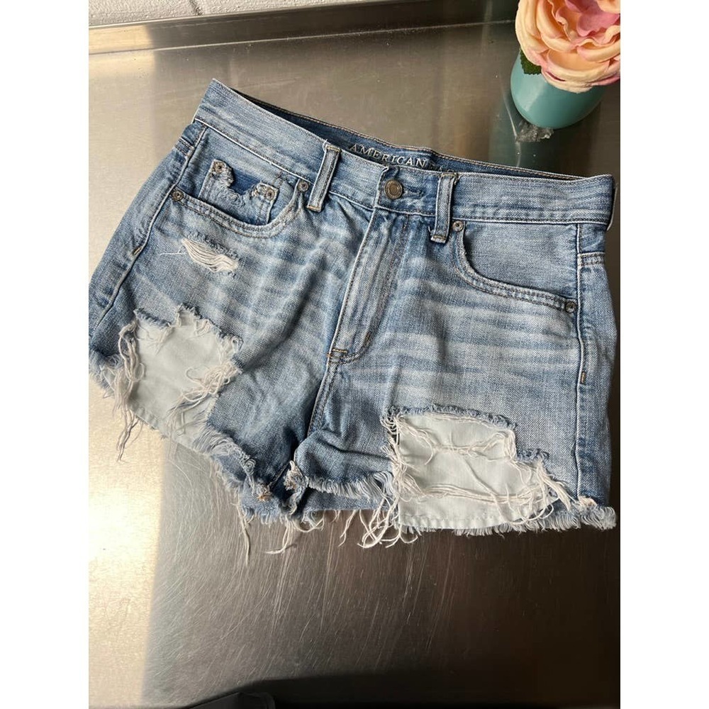 American Eagle Vintage Hi-Rise Festival Shorts